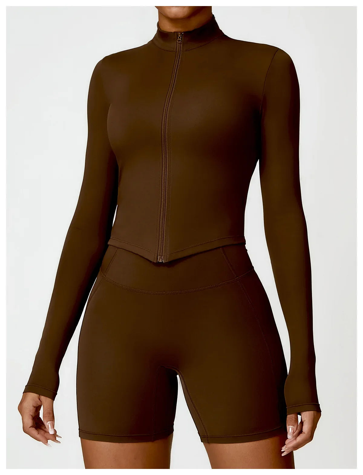 Veste de sport zippée pour femmes