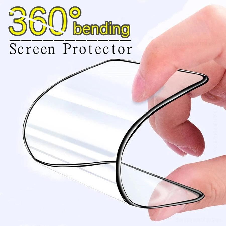 Protector de Pantalla de Película Cerámica Mate Suave para iPhone