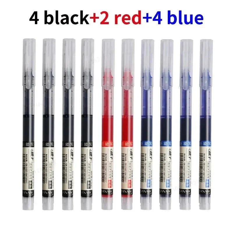 10-Piece Kawaii Gel Pen Set - Precision Writing Instruments