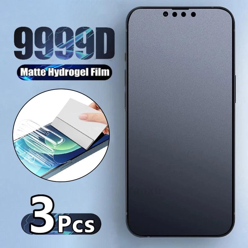 Protecteurs d'écran mats 3PCS pour modèles d'iPhone