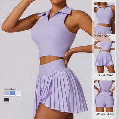 Ensemble de vêtements de sport de yoga pour femmes premium