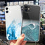 Funda Transparente de Mármol de Lujo para iPhone
