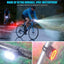 Kit de lumières de vélo rechargeable par USB - Éclairage avant et arrière