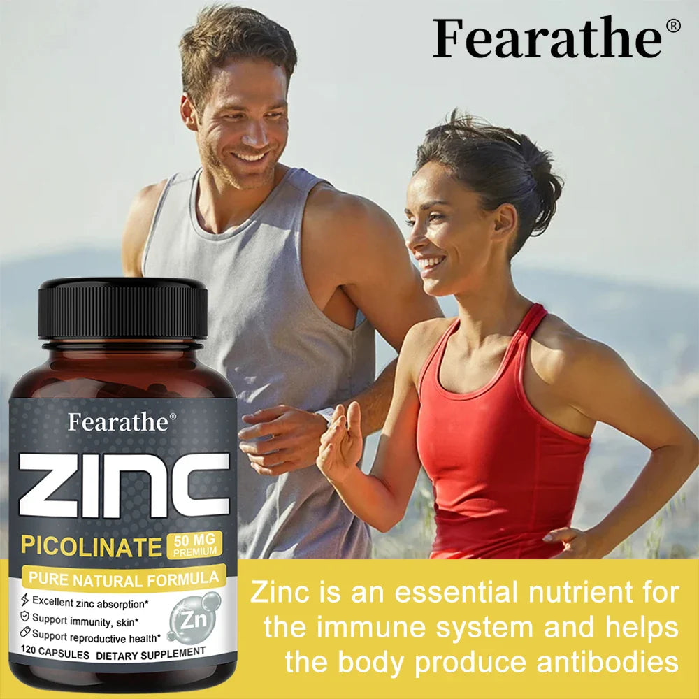 ZincMax 50: Suplemento de Zinc Premium para el Soporte Inmunológico