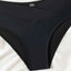 Metal Buckle One Shoulder Bikini Set