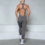 Mono sin mangas con cremallera para mujer para ropa activa