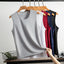 Camiseta sin mangas de seda helada para hombres para una comodidad máxima