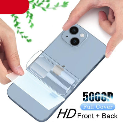 Premium Full Cover Back Film for iPhone Models