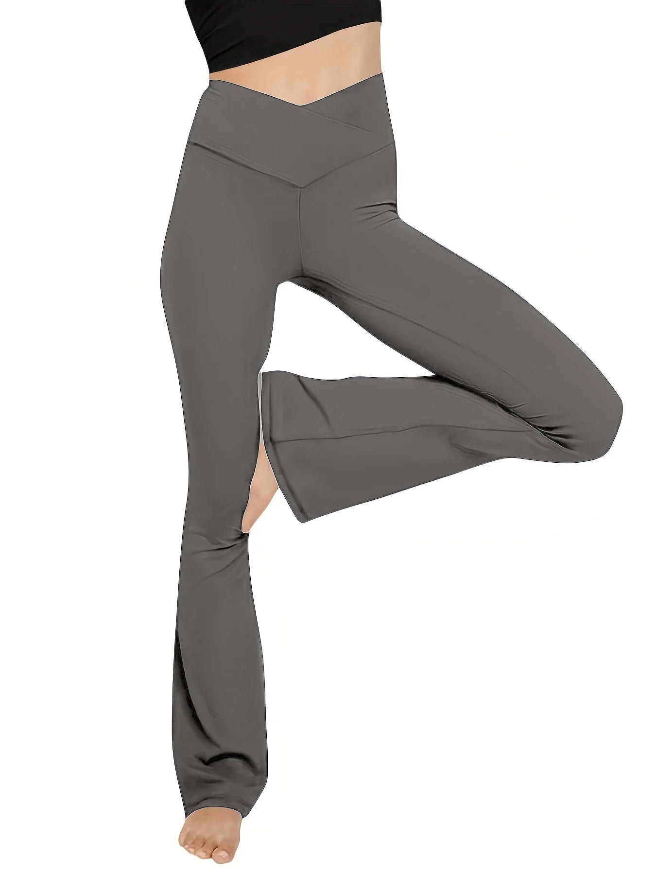 Leggings de Campana Cruzados para Mujeres