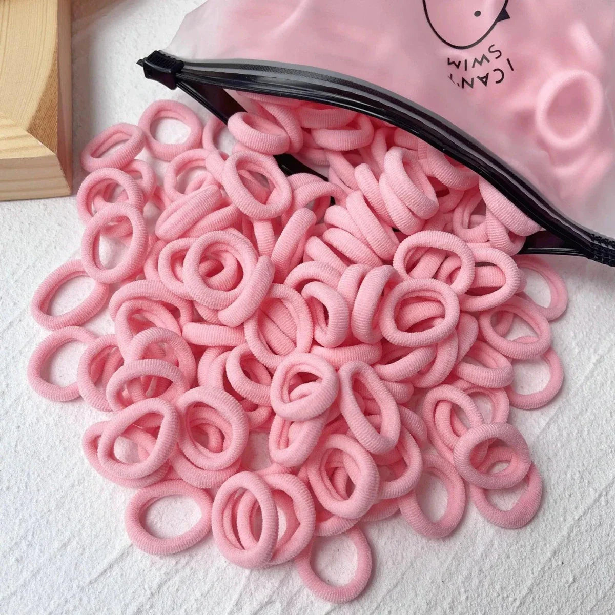 Colorful Kids Elastic Hair Bands - 20/50pcs Set