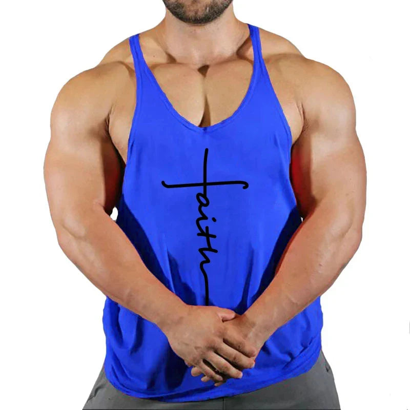 Camiseta sin mangas premium para hombres, ideal para entusiastas del fitness