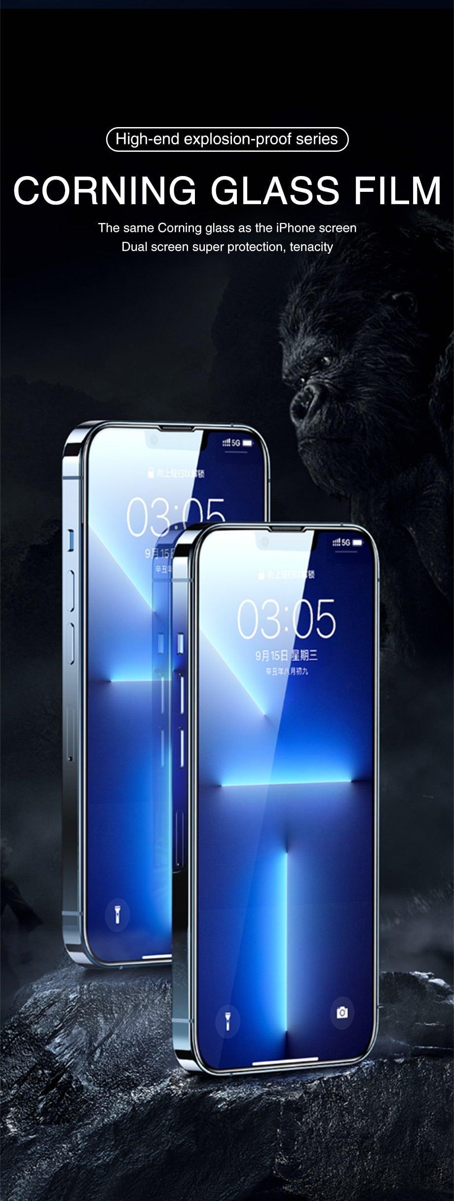 Premium Tempered Glass Screen Protector for iPhone Models