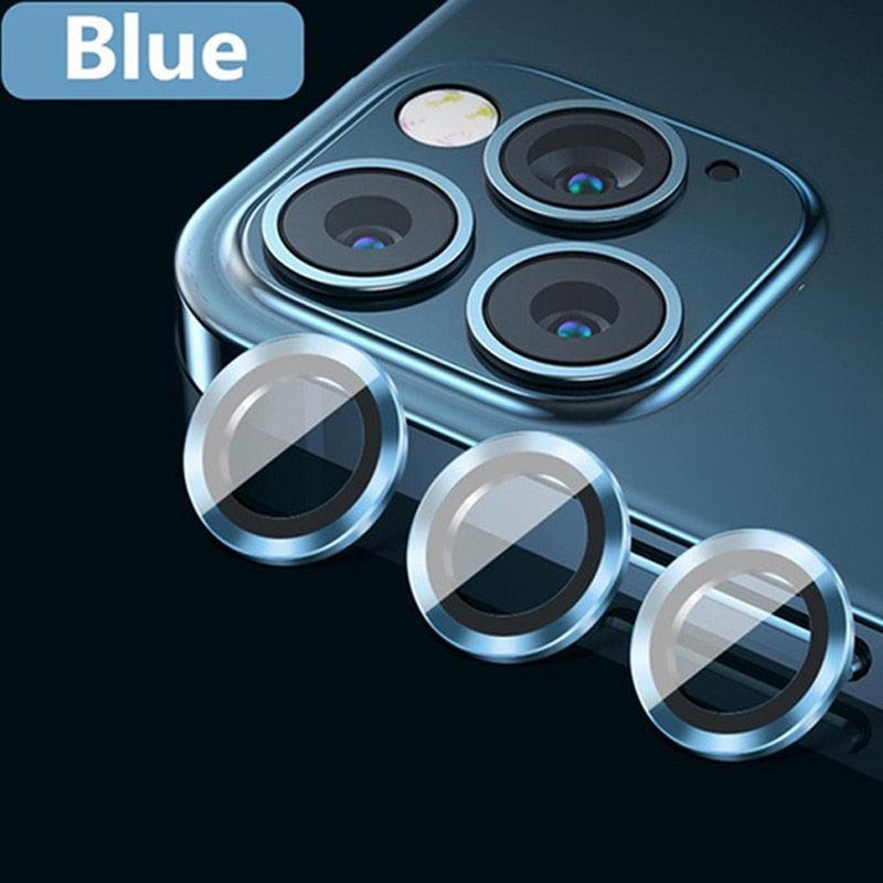 Titanium Alloy HD Camera Lens Protector for iPhone 12/13/14 Series - 9H Scratch-Resistant - Korvel
