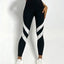 Leggings de Yoga Bicolor con Control de Abdomen