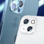 4-Piece Protective Glass Set for iPhone Camera Lenses