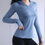 BreatheFit Sudadera de Yoga de Manga Larga para Mujer
