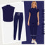 Women's Elastic Scrub Set for Medical Professionals