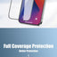 Protecteur d'écran en verre trempé 9D Full Cover pour iPhone