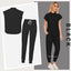Women's Elastic Scrub Set for Medical Professionals