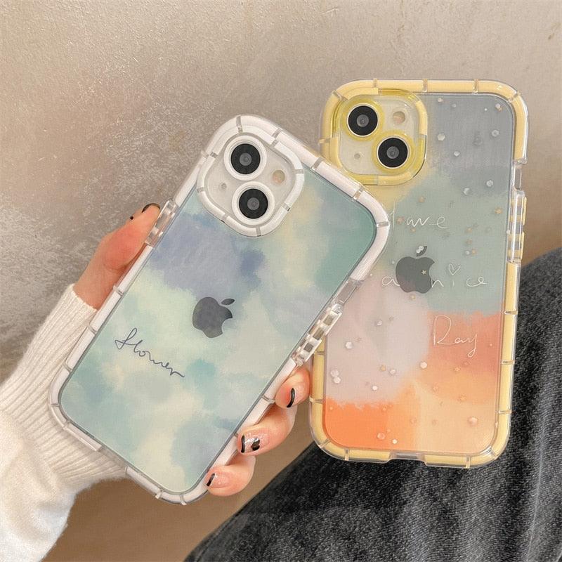 Luminous Art Abstract Phone Case for iPhone 13/12/11 Pro Max