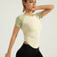 Women's Quick-Dry Compression Fit Yoga Running Tee