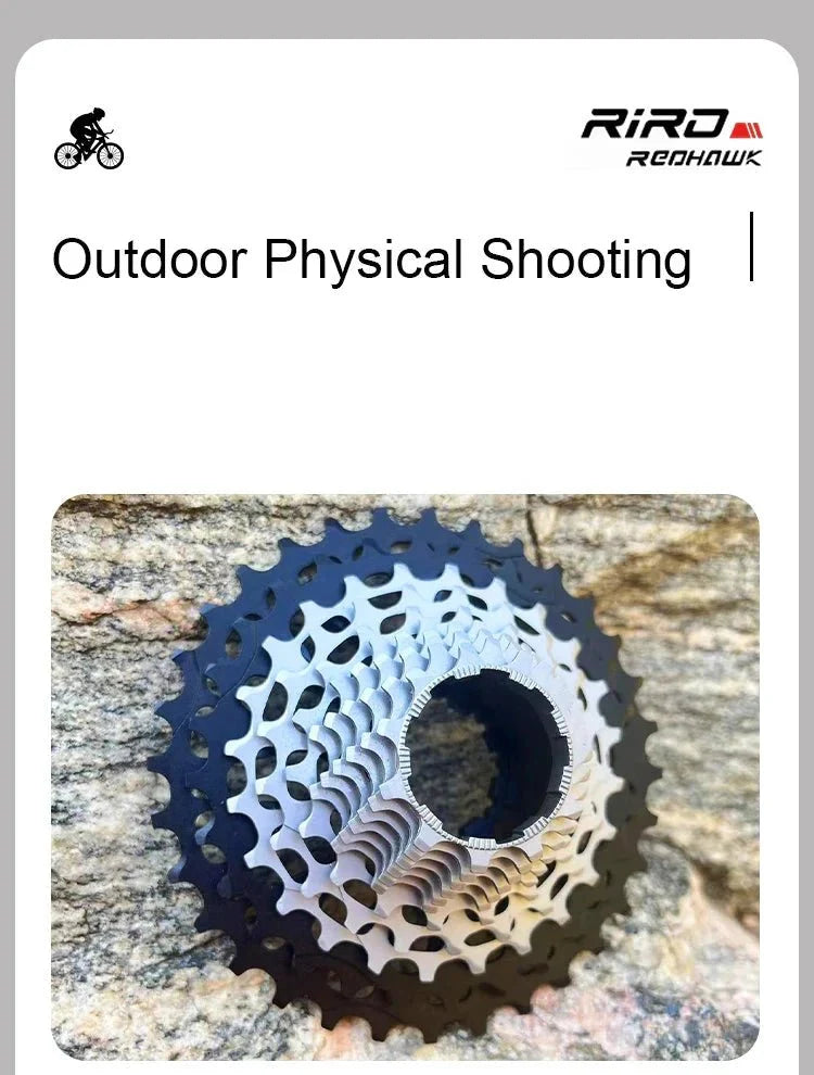 RIRO Ultra-light Hollow Freewheel for Enhanced Cycling Performance