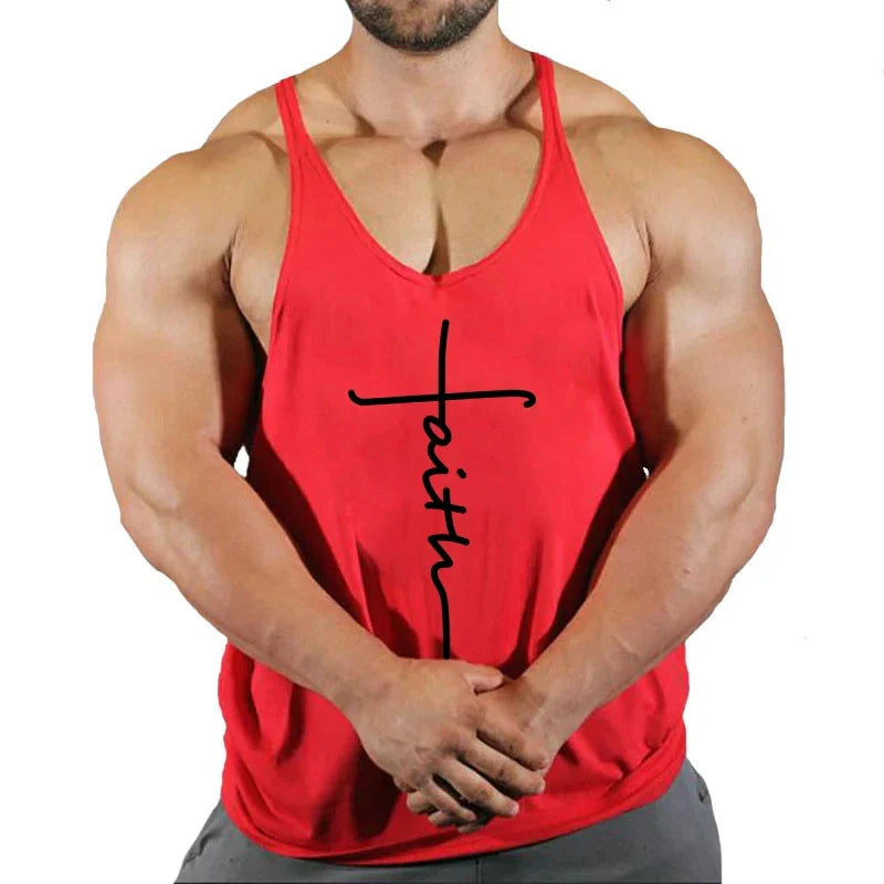 Camiseta sin mangas premium para hombres, ideal para entusiastas del fitness