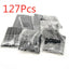 Heat Shrink Tubing Kit - 127-750pcs Thermoresistant Insulation
