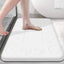 Tapis de bain en mousse à mémoire d'eau absorbante et antidérapant