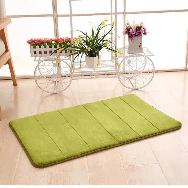 Tapis de bain en mousse à mémoire super absorbante