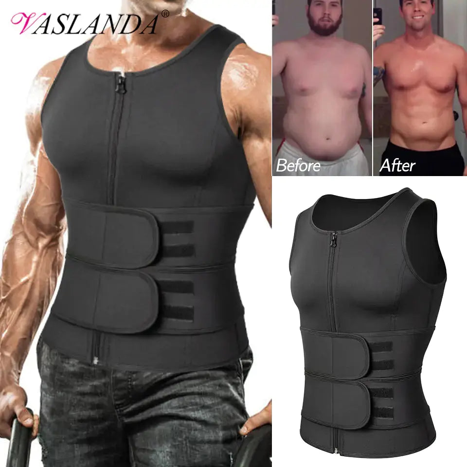 Gilet de modelage pour homme pour un contouring amélioré