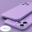Coque en silicone premium pour iPhone 13 Pro Max et 12 Mini
