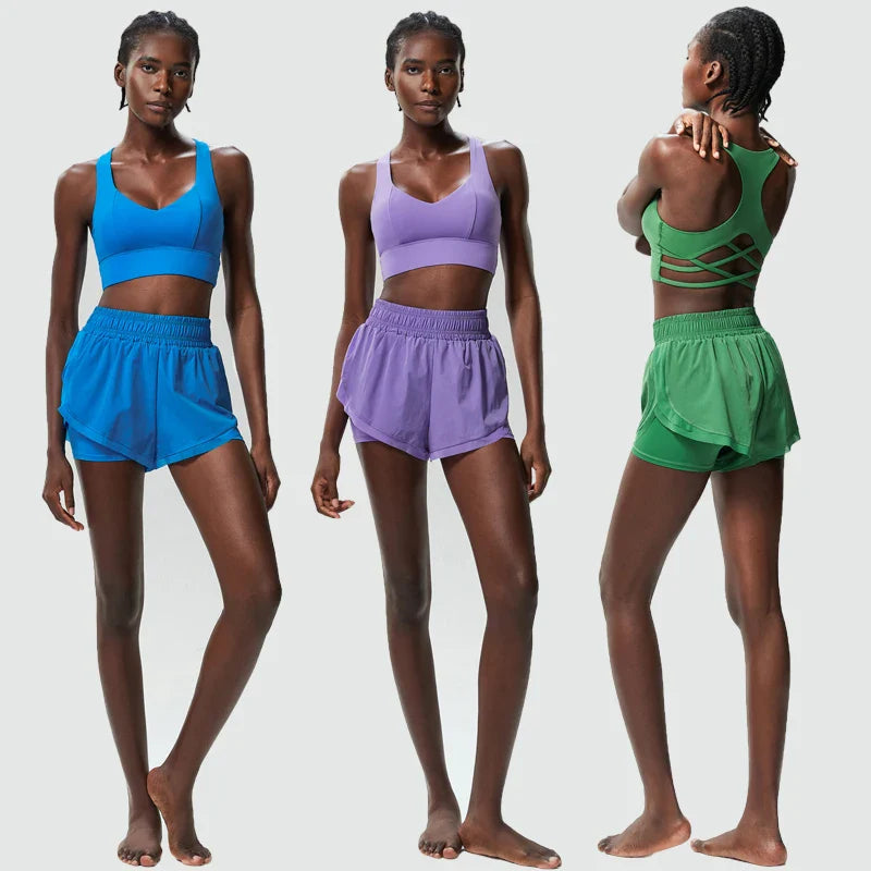 Ensemble de Course Premium pour Femmes - Ensemble de Vêtements Actifs en Deux Pièces