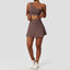 Conjunto de Mallas y Shorts Push-Up para Mujer