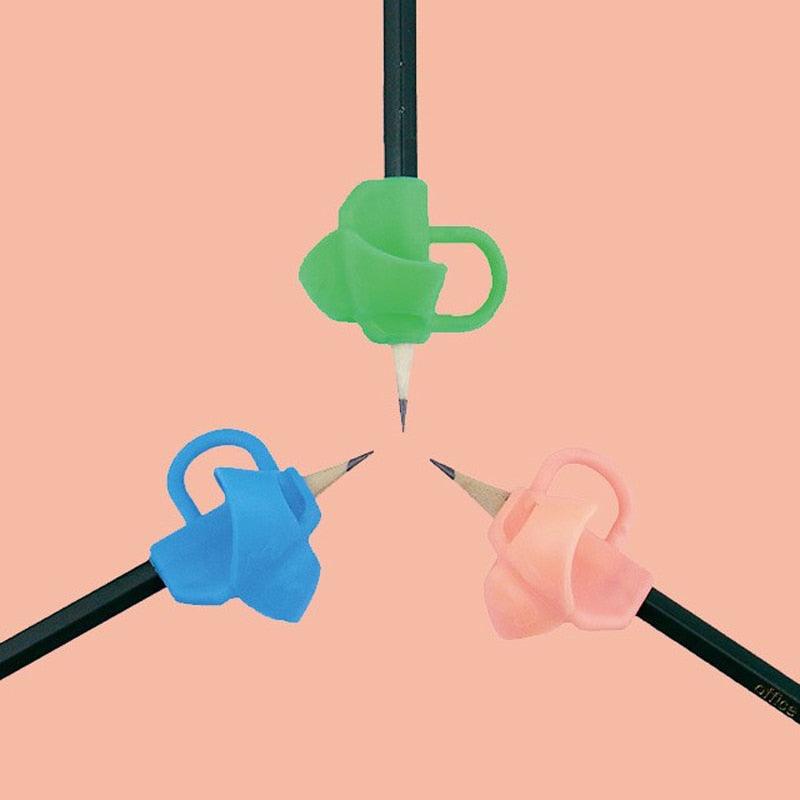 Ensemble de 15 grips ergonomiques pour crayons pour enfants