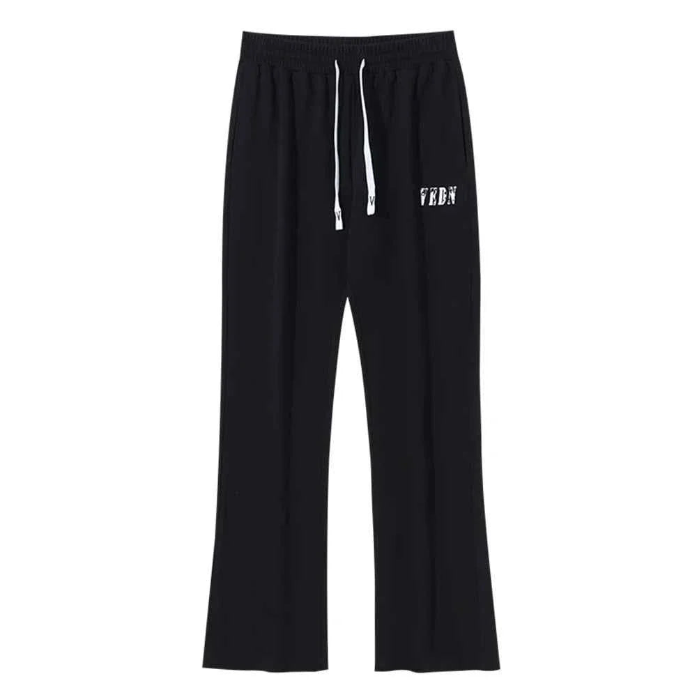 Pantalones de chándal casuales para hombre con cordón