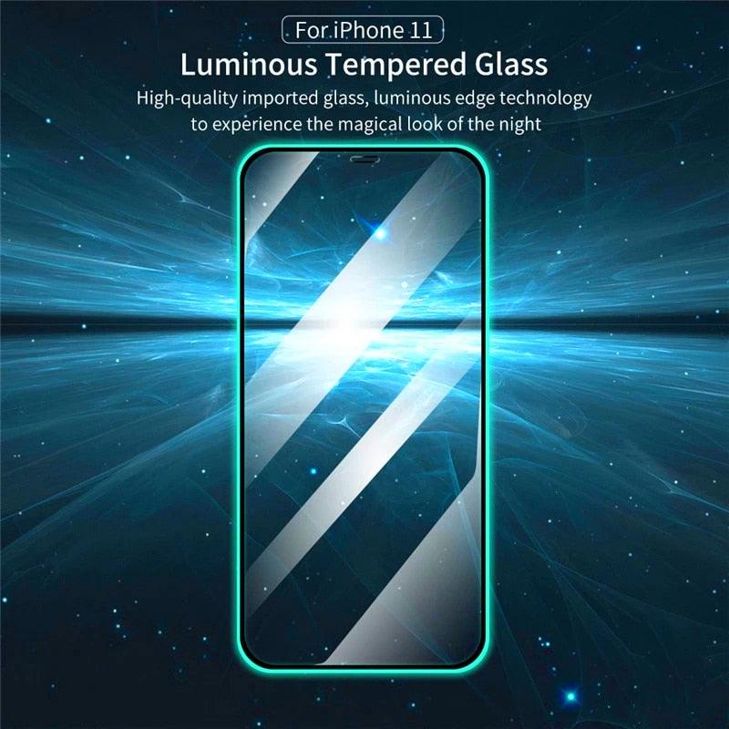 Luminous Tempered Glass Screen Protectors for iPhone