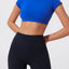 Crop Tops de Yoga Premium de Secado Rápido para Ropa Deportiva