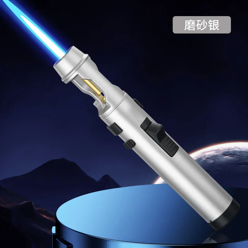 BlazeMaster Windproof Metal Torch for BBQ & Outdoor Cooking