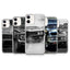 American Cars Transparent Phone Case for iPhone Models