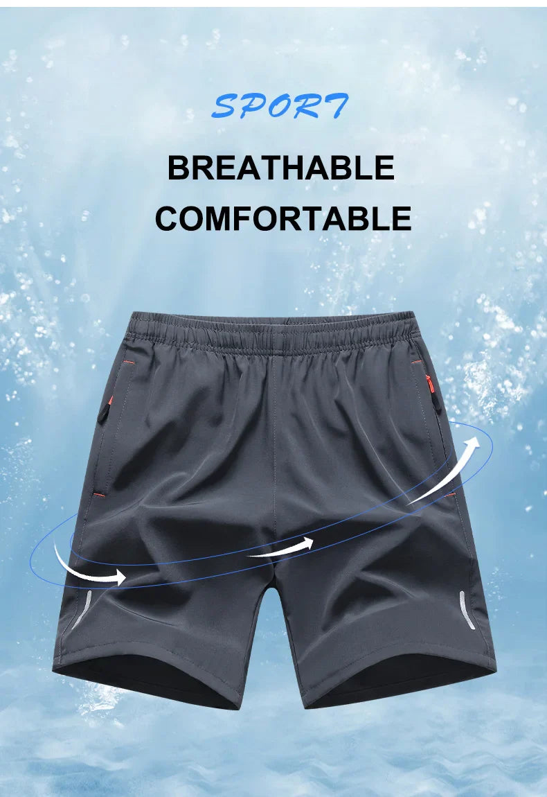 Shorts de course réfléchissants pour hommes