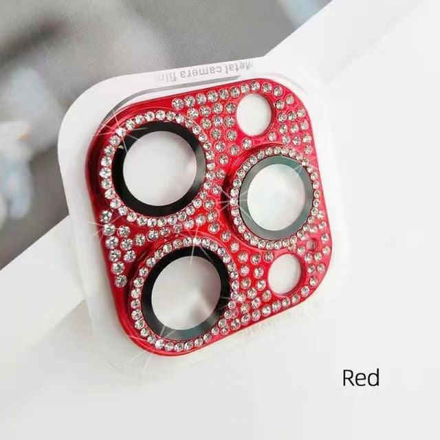 Premium Shiny Camera Lens Protector for iPhone 11 to 14 Pro