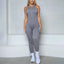 Mono sin mangas con cremallera para mujer para ropa activa