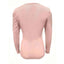 Round Neck Button Slim Fit Long Sleeve T-shirt