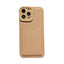 Funda de Cartera de Silicona Cuadrada de Cuero de Lujo para iPhone