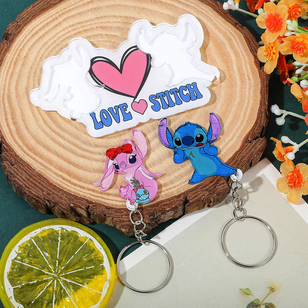Stitch Couple Keychain - Korvel
