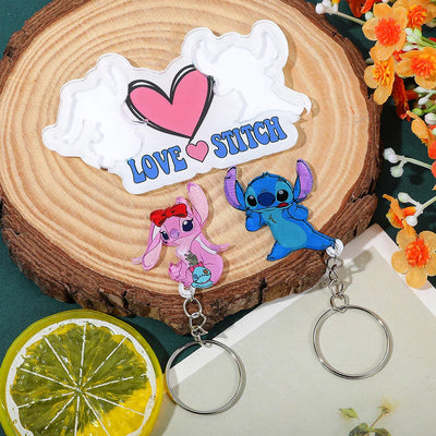 Stitch Couple Keychain - Korvel