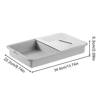 SliceTray Veg Cutter - All-in-One Kitchen Tool