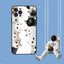 Cat Art Phone Case for iPhone - Clear Protective Cover