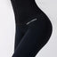 Women's High Waist Button Closure Yoga Leggings